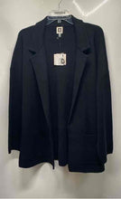 Load image into Gallery viewer, Anne Klein Womens Black Notch Lapel Single-Breasted Blazer Size XL With Tag
