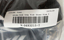 Load image into Gallery viewer, Adidas Kids Runfalcon 5 EL C JQ8669 Gray Pink Round Toe Running Shoes Size 3
