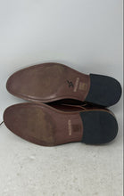 Load image into Gallery viewer, Steve Madden Mens Mearnest Brown Leather Lace-Up Derby Dress Shoes Size 10
