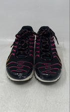 Load image into Gallery viewer, Nike Kids Air Max Plus Black Multicolor Lace-Up Low Top Sneaker Shoes Size 5Y
