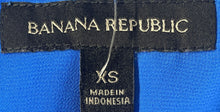 Load image into Gallery viewer, Banana Republic Womens Blue Sleeveless Round Neck Keyhole Back Tank Top Size XS
