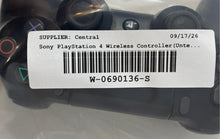 Load image into Gallery viewer, Sony DualShock PlayStation 4 Black Video Game Wireless Controller Untested
