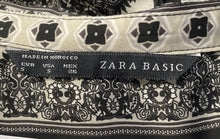 Load image into Gallery viewer, Zara Basic Womens Multicolor Geo Paisley Print Long Sleeve Button-Up Shirt Sz S
