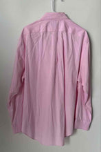 Load image into Gallery viewer, Lauren Ralph Lauren Mens Pink Classic Fit Non-Iron Dress Shirt Size 17 1/2 34/35
