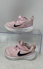 Load image into Gallery viewer, Nike Kids Revolution 6 DD1094-608 Pink Lace-Up Low Top Sneaker Shoes Size 4C
