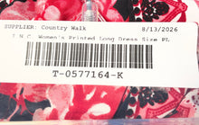 Load image into Gallery viewer, INC International Concepts Womens Multicolor Floral Print Maxi Dress Size PL
