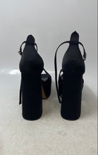 Load image into Gallery viewer, NA-KD Womens Black Adjustable Strap Open Toe Block Platform Sandals Size 9.5
