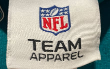 Load image into Gallery viewer, NFL Team Apparel Mens Green Miami Dolphins Long Sleeve Full-Zip Hoodie Size 2XL
