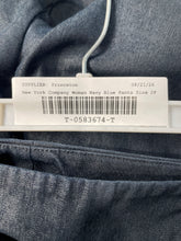 Load image into Gallery viewer, New York &amp; Company Womens Navy Blue Straight Leg Dress Pants Size 2P
