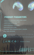 Load image into Gallery viewer, Black Model MD528 Invisible Sleep Smart Wireless Headphones With Box Not Tested
