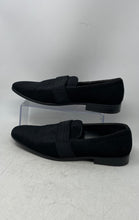 Load image into Gallery viewer, Aldo Mens Black Round Toe Slip-On Flat Loafers Shoes Size 10
