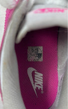 Load image into Gallery viewer, Nike Kids Dunk Low FB9108-102 White Pink Lace-Up Sneaker Shoes Size 13C
