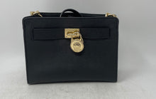 Load image into Gallery viewer, Michael Kors Womens Hamilton Traveler Black Adjustable Strap Crossbody Purse
