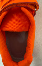 Load image into Gallery viewer, Unbranded Mens Orange Breathable Lightweight Hook-And-Loop Cycling Shoes Size 42
