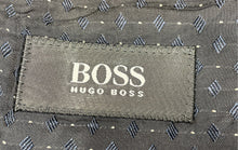 Load image into Gallery viewer, Hugo Boss Mens Black Wool Long Sleeve Pockets 3-Button Blazer Size 052
