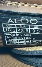 Load image into Gallery viewer, Aldo Mens Brown Lace-Up Low Top Closed Toe Casual Shoes Size 10.5
