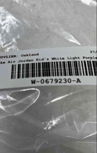 Load image into Gallery viewer, Nike Kids Air Jordan 1 Mid White Light Purple Pink Lace-Up Sneaker Shoes Size 3Y
