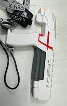 Load image into Gallery viewer, Laser X White Gray Laser Tag Gaming Tower Set 1 Blaster Only Untested
