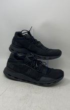 Load image into Gallery viewer, On Mens Cloudnova Black Lace-Up Low Top Round Toe Running Shoes Size 12
