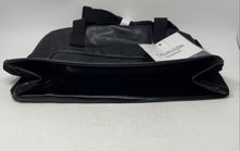 Load image into Gallery viewer, Calvin Klein Fragrances Mens Black Faux Leather Travel Duffle Bag With Tag
