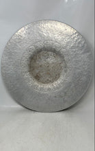 Load image into Gallery viewer, Continental Hand Wrought Silver-Tone Round Shape Hammered Serving Platter
