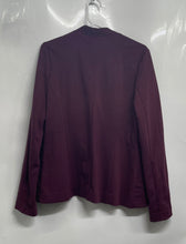 Load image into Gallery viewer, Simply Vera Vera Wang Womens Red Long Sleeve Open Front Jacket Size Medium
