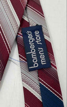 Load image into Gallery viewer, Christian Dior Mens Multicolor Striped Adjustable Pointed Tie One Size
