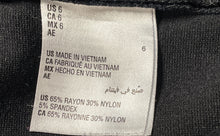 Load image into Gallery viewer, I.N.C International Concepts Womens Black Trouser Pants Size 6
