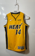 Load image into Gallery viewer, Nike Boys Yellow Miami Heat Tyler Herro 14 Basketball-NBA Jersey Size Small
