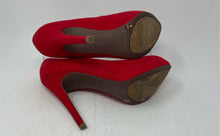 Load image into Gallery viewer, Jessica Simpson Womens Parisah Red Slip-On Stiletto Pump Heels Size 6M
