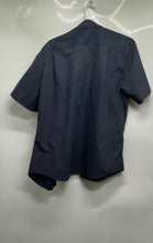 Load image into Gallery viewer, Beverly Hills Polo Club Mens Blue Short Sleeve Button-Up Shirt Size Large
