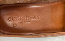 Load image into Gallery viewer, Cole Haan Mens Brown Leather Tassel Moc Toe Slip-On Loafer Shoes Size 9M
