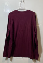 Load image into Gallery viewer, Banana Republic Mens Red Speckled Long Sleeve Crew Neck Pullover T-Shirt Size L
