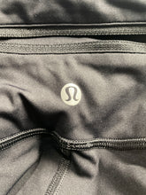 Load image into Gallery viewer, Lululemon Womens Black Elastic Waist Pull-On Activewear Ankle Leggings Size 4
