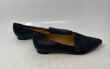 Load image into Gallery viewer, Nine West Womens Adream Black Leather Pointed Toe Slip-On Loafer Flats Size 8.5M
