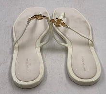 Load image into Gallery viewer, Authentic Tory Burch Womens Roxanne Jelly 137704 White Thong Sandals Size 9M
