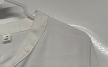 Load image into Gallery viewer, 7th Avenue Design Studio New York &amp; Co Womens White Split Neck Blouse Top Size M
