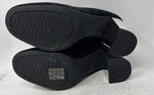 Load image into Gallery viewer, Michael Kors Womens Porter Flex Black Slip-On Block Pump Heels Size 10M
