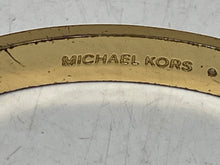 Load image into Gallery viewer, Michael Kors Women's Gold-Tone Hinged Bangle Bracelet (NCL
