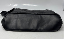 Load image into Gallery viewer, Jaclyn Smith Womens Black Leather Inner Pockets Charm Shoulder Handbag

