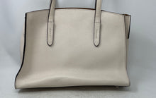 Load image into Gallery viewer, Coach Womens White Inner Pockets Double Handle Shoulder Handbag Peeling Material
