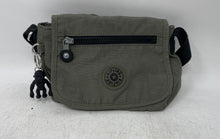 Load image into Gallery viewer, Kipling Womens Gray Inner Pocket Adjustable Strap Zipper Crossbody Bag
