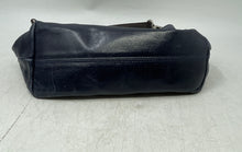 Load image into Gallery viewer, Gianni Chiarini Womens Blue Leather Inner Zipped Pocket Shoulder Handbag
