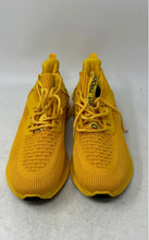 Load image into Gallery viewer, Tsiodfo Mens Yellow Low Top Lace-Up Round Toe Running Shoes Size EUR 43
