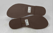 Load image into Gallery viewer, Schutz Womens Cathryn Brown Open Toe Slip-On Flat Slide Sandals Size 7.5B
