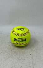 Load image into Gallery viewer, Rawlings WFP12A Pro Leather Yellow Official Dream Seam Fastpitch Softball
