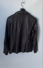 Load image into Gallery viewer, Creaciones Apolo S.R.L. Womens Brown Leather Button Front Jacket Size 4XL
