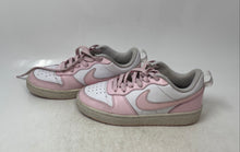 Load image into Gallery viewer, Nike Girls Court Borough Low Recraft DV5456-105 White Pink Sneaker Shoes Sz 4.5Y
