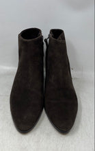 Load image into Gallery viewer, Banana Republic Womens Brown Suede Round Toe Side-Zip Ankle Booties Size 8.5M
