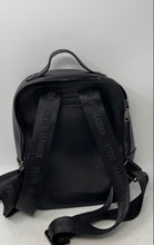 Load image into Gallery viewer, Steve Madden Womens Black Faux Leather Adjustable Strap Top Handle Backpack
